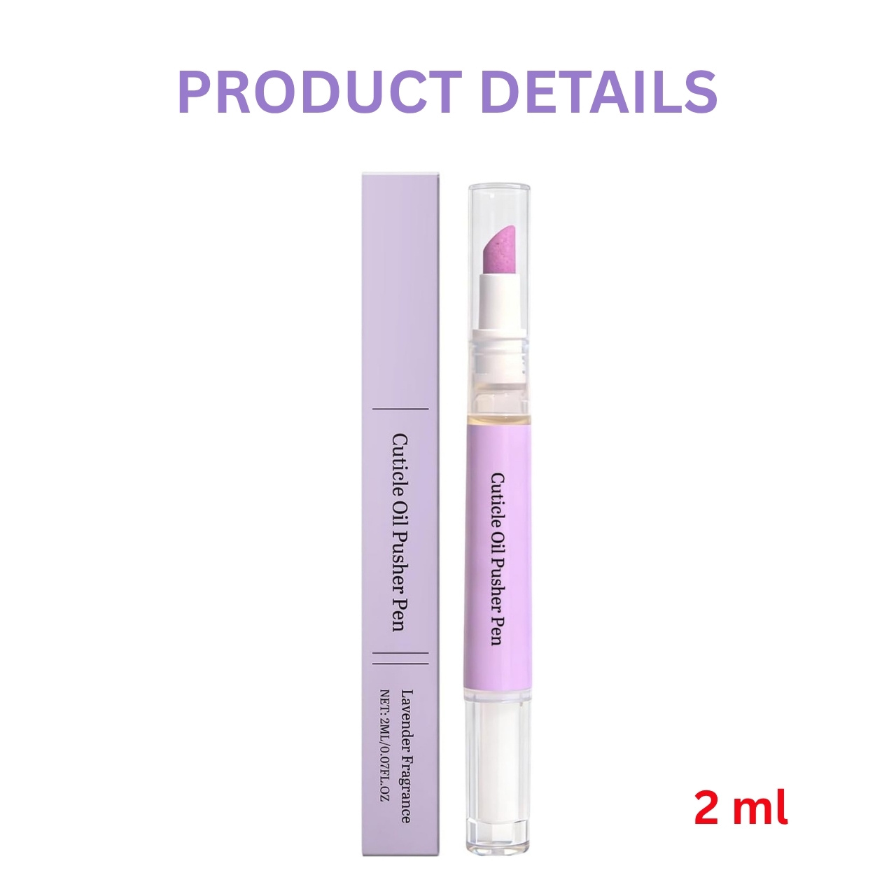 2 az 1-ben körömápoló toll, CuticleOil - Image 2