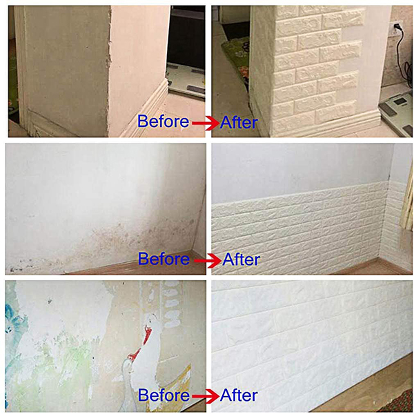3DBrickWall, háromdimenziós falimatricák tégla effektussal - Image 2