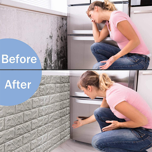 3DBrickWall, háromdimenziós falimatricák tégla effektussal - Image 3