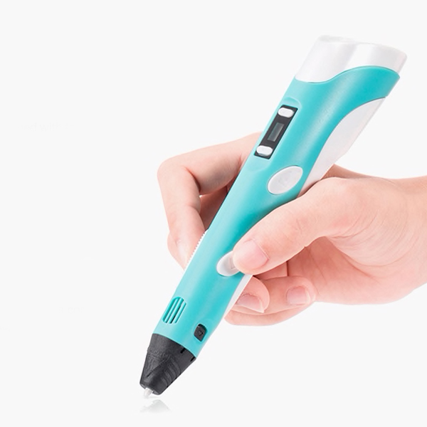 3Dpen, innovatív toll, amely tetszőleges formát rajzol 3 dimenzióban, 3 különböző színű szállal - Image 2