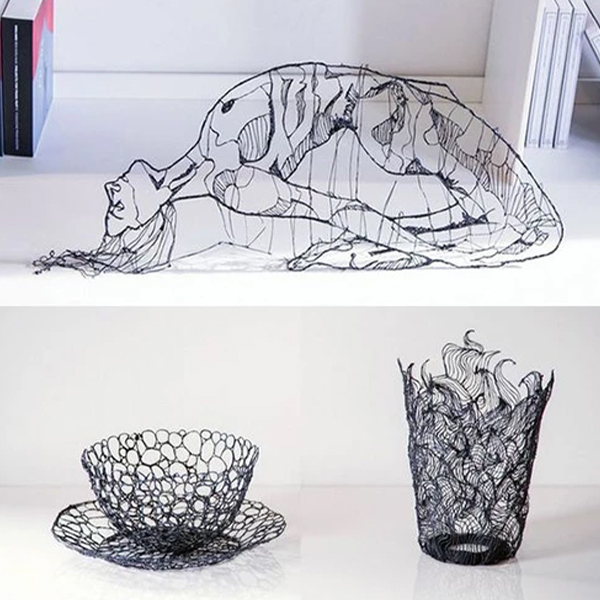 3Dpen, innovatív toll, amely tetszőleges formát rajzol 3 dimenzióban, 3 különböző színű szállal - Image 7