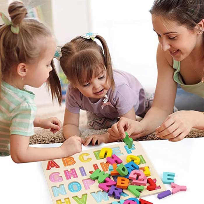 AlphabetPuzzle, fa betűkirakó - Image 3