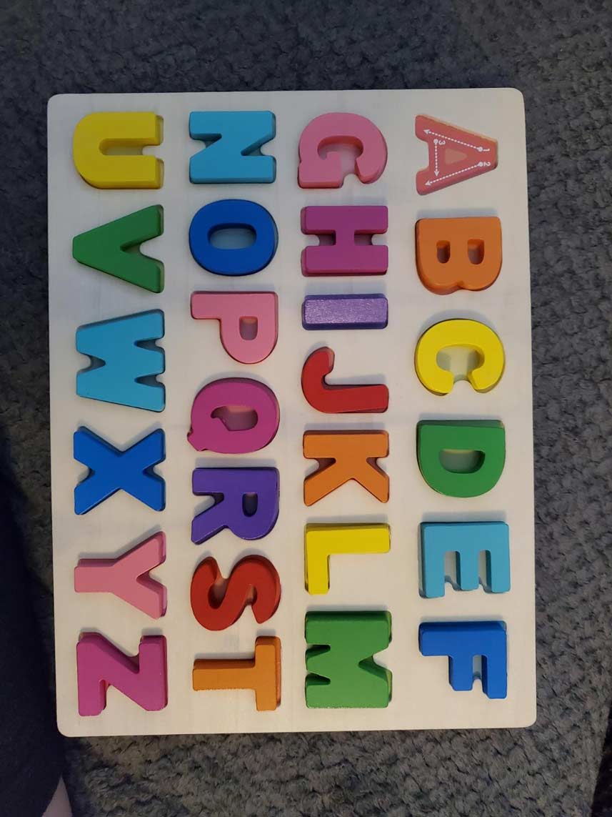 AlphabetPuzzle, fa betűkirakó - Image 5