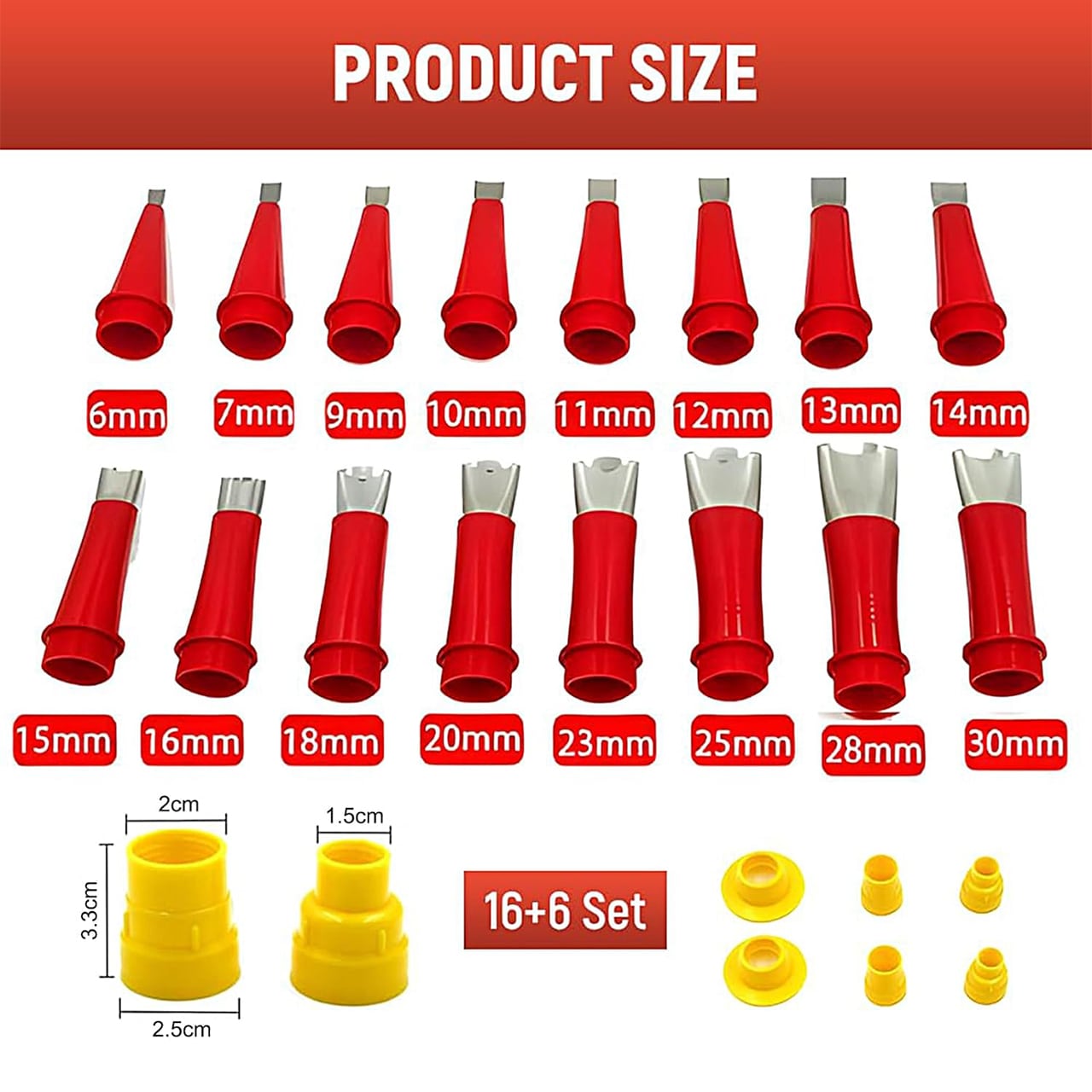 ApplicNozzle, 22 darabos tömítő és záró fúvóka készlet - Image 4
