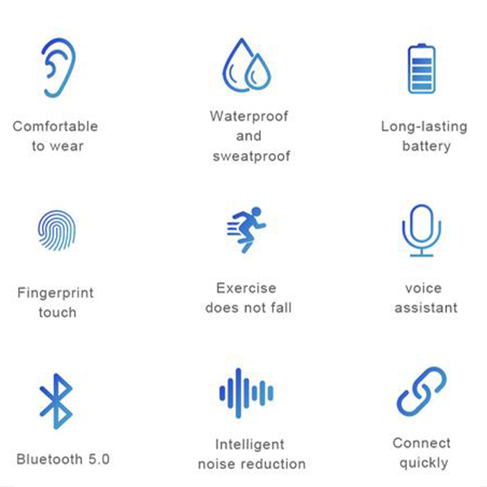 AudioInfinity, vízálló vezeték nélküli bluetooth fülhallgató töltőállomással - Image 6