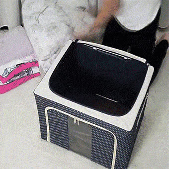 BOXSTORAGE-MO, Szervező textil doboz - video