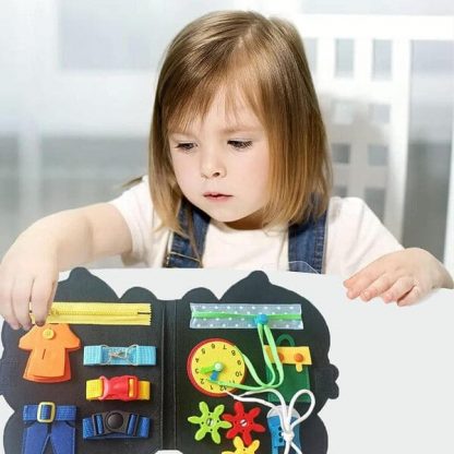 BUSYBOARD-TST, Érzékszervi fejlesztő játék mappában - Image 3
