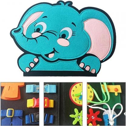BUSYBOARD-TST, Érzékszervi fejlesztő játék mappában - Image 4