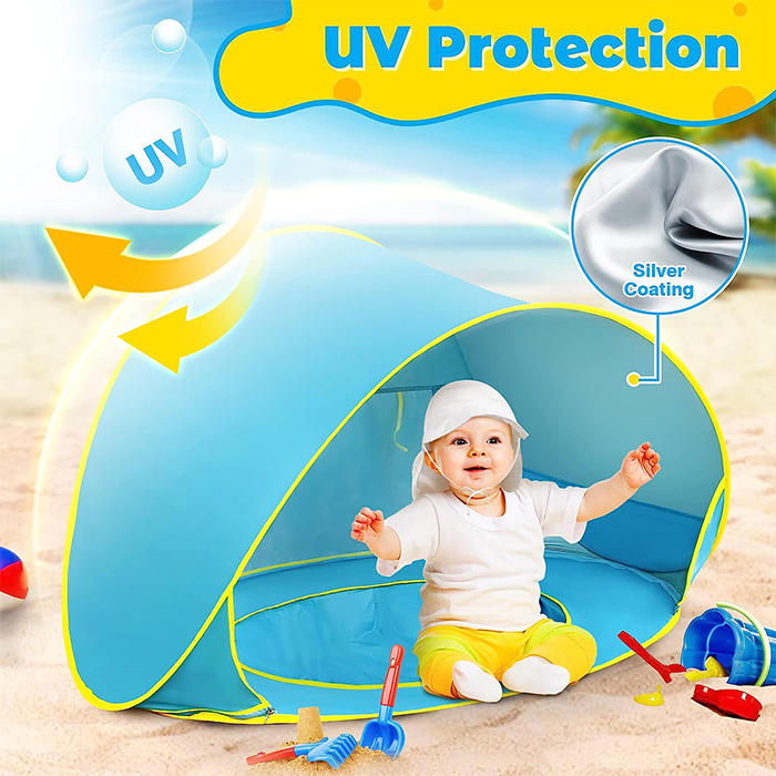 BabyTent, babasátor UV-védelemmel és medencével - Image 4