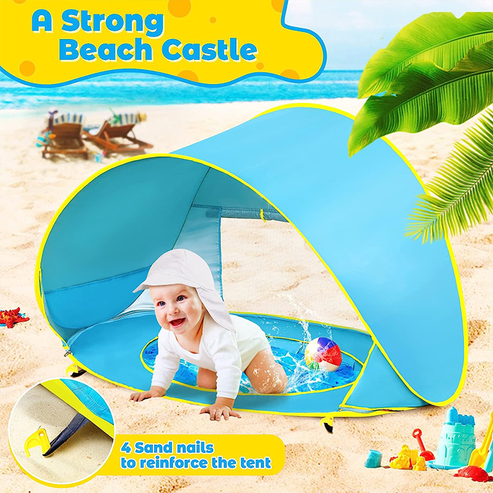BabyTent, babasátor UV-védelemmel és medencével - Image 5