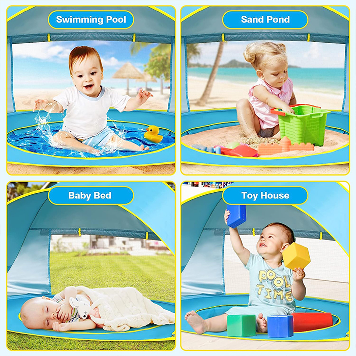 BabyTent, babasátor UV-védelemmel és medencével - Image 6