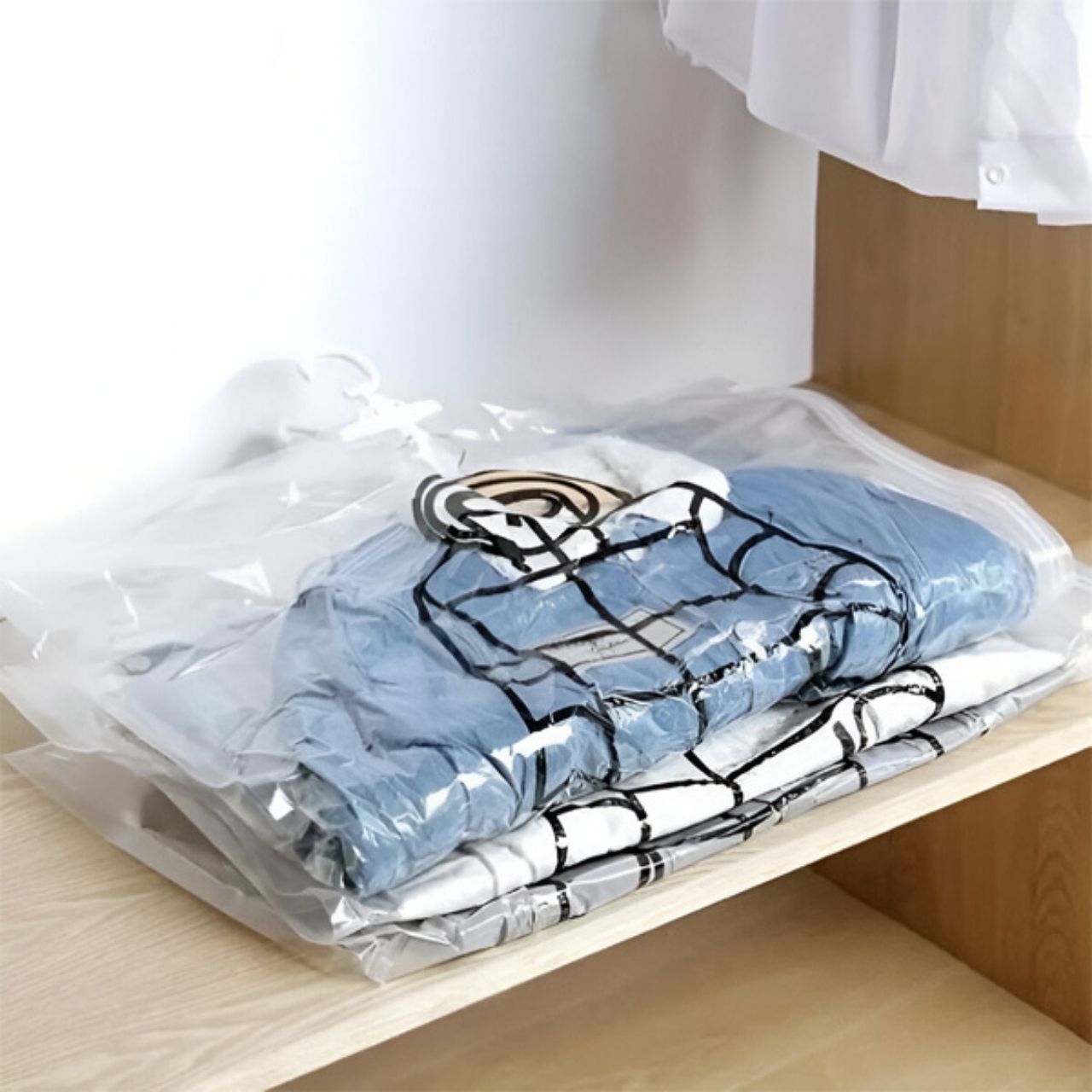Bagsy, akasztós vákuumzsákok ruhák tárolására (4 db) - Image 9
