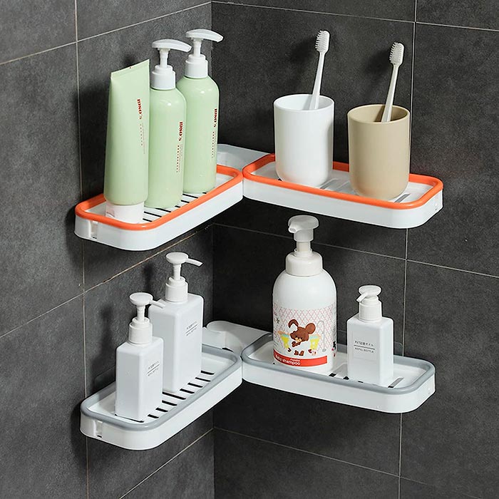 BathroomShelf, fürdőszoba polc, amely 90°-ban vagy 180°-ban is felszerelhető - Image 9