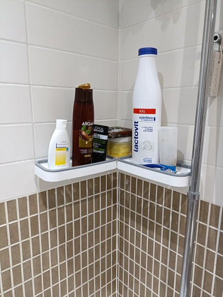 BathroomShelf, fürdőszoba polc, amely 90°-ban vagy 180°-ban is felszerelhető - Image 10