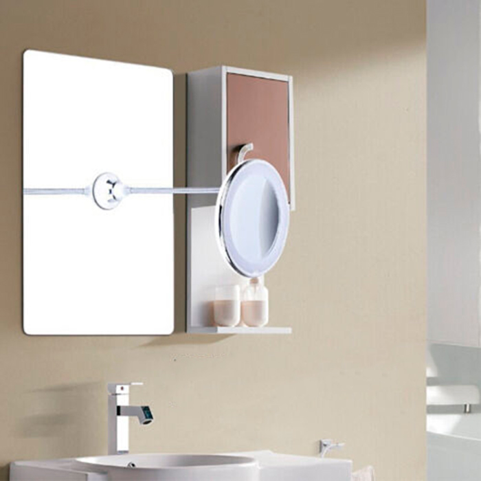 BeautyMirror, egy tükör nagyítással, erős LED világítással és hajlítható tartóval - Image 9