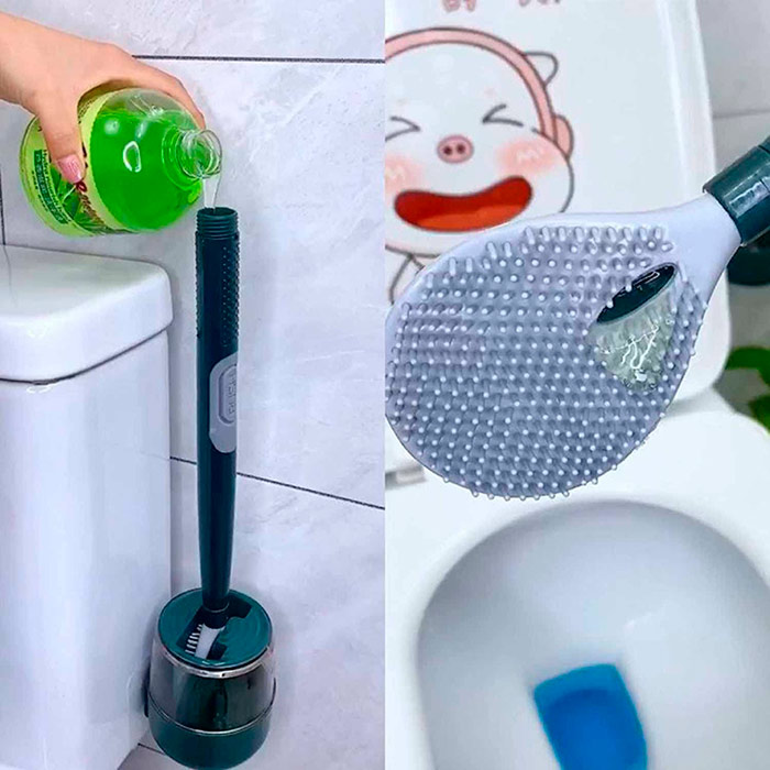 BestBrush, a forradalmi WC-kefe, amelynek gombja van a tisztítószer adagolásához - Image 8