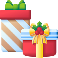 BestGift, karácsonyi üdvözlőlap pénztartóval (3 darab) - Image 5