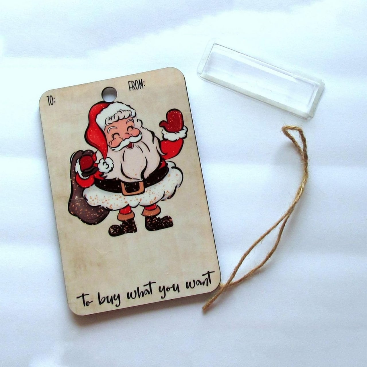 BestGift, karácsonyi üdvözlőlap pénztartóval (3 darab) - Image 8