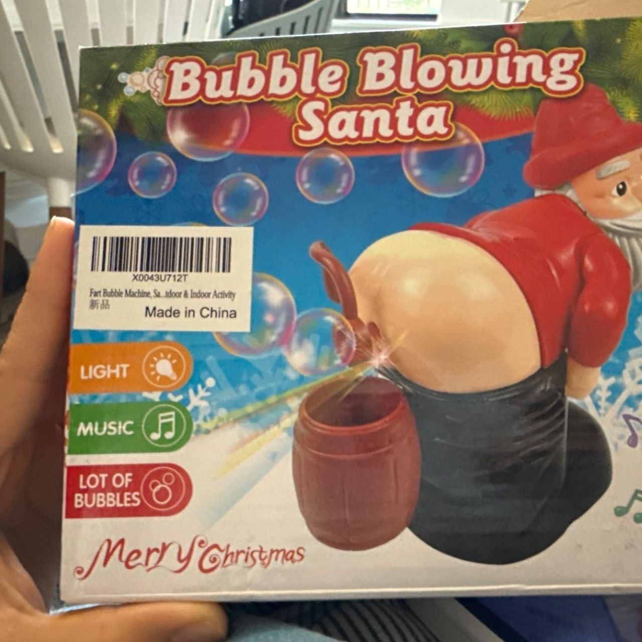 BlowSanta, Mikulás szappanbuborék játék - Image 9