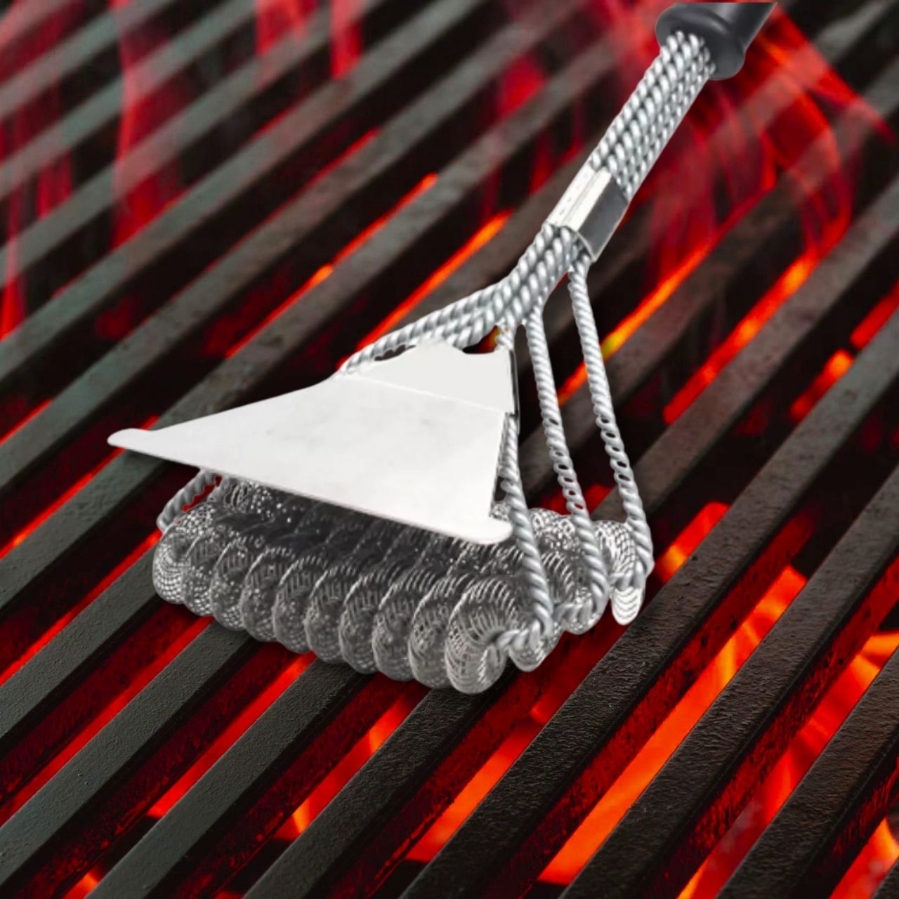 BrushGrill, grill tisztító kefe - Image 1