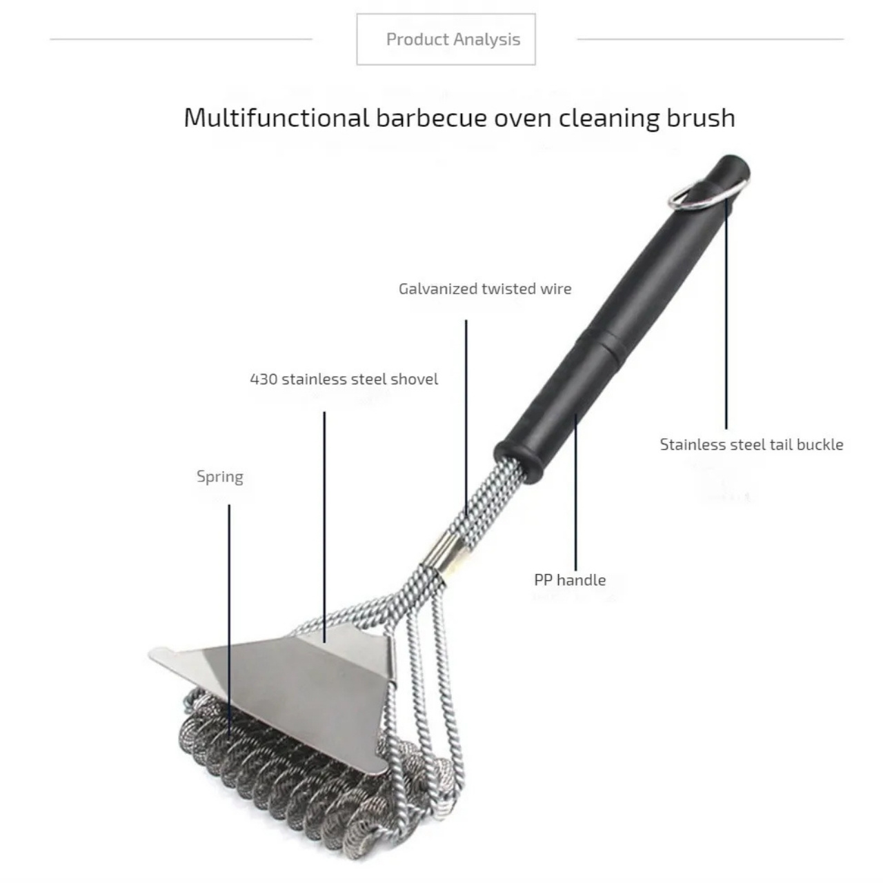 BrushGrill, grill tisztító kefe - Image 6