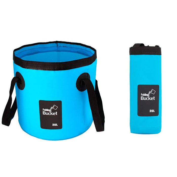 Bucket, összecsukható vízálló vödör táska (20 liter) - Image 3