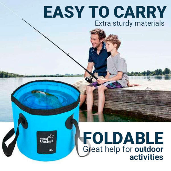 Bucket, összecsukható vízálló vödör táska (20 liter) - Image 6