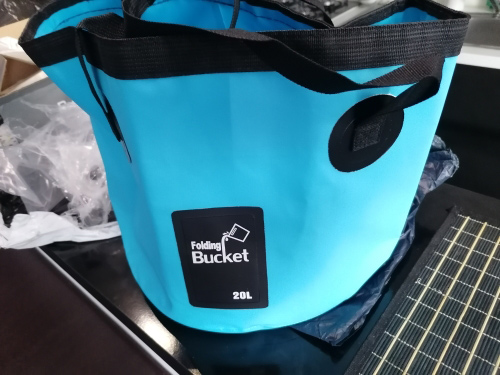 Bucket, összecsukható vízálló vödör táska (20 liter) - Image 9