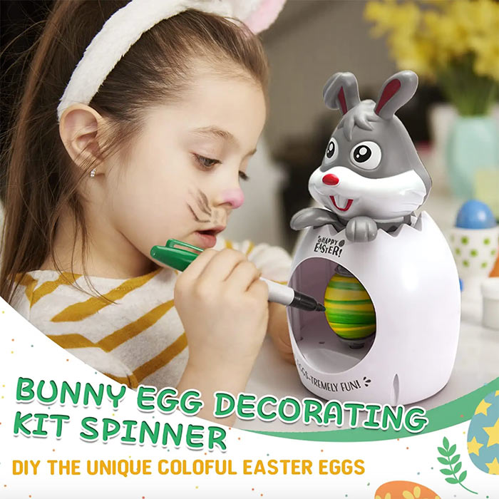 BunnyColor, műanyag húsvéti tojás készítő és színező készlet - Image 5