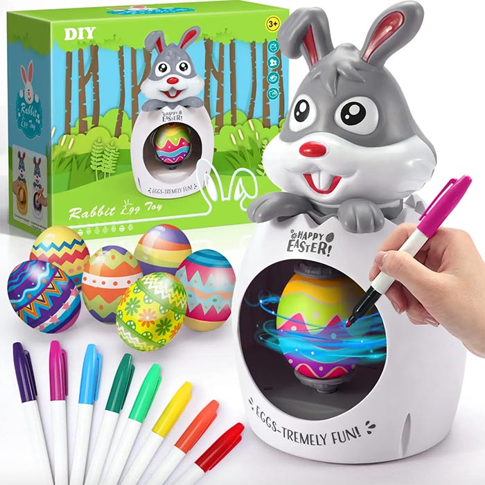 BunnyColor, műanyag húsvéti tojás készítő és színező készlet - Image 8