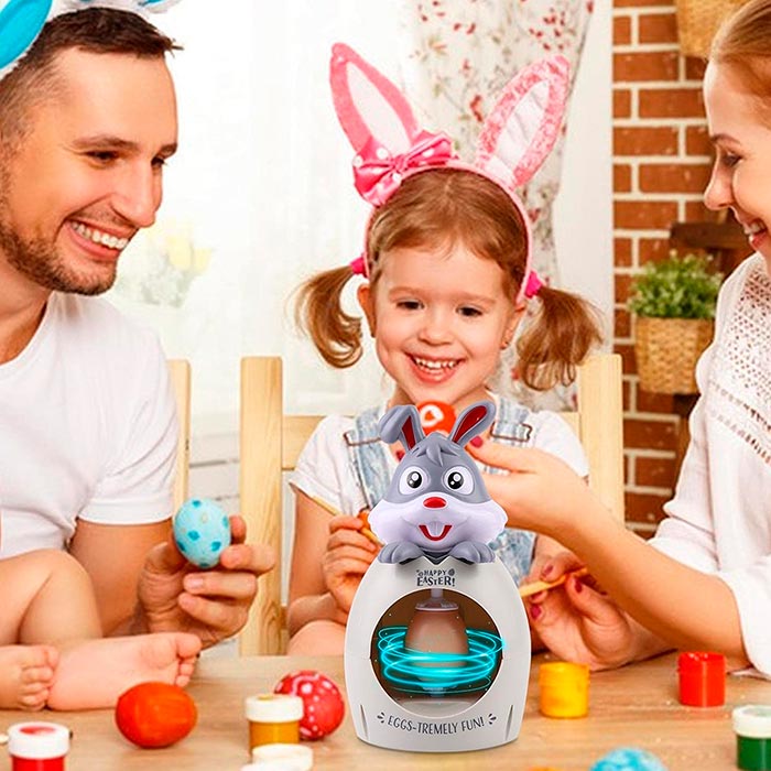 Ez a gazdag húsvéti tojásfestő készlet tartalmaz 8 színes filctollat és 6 műanyag tojást!