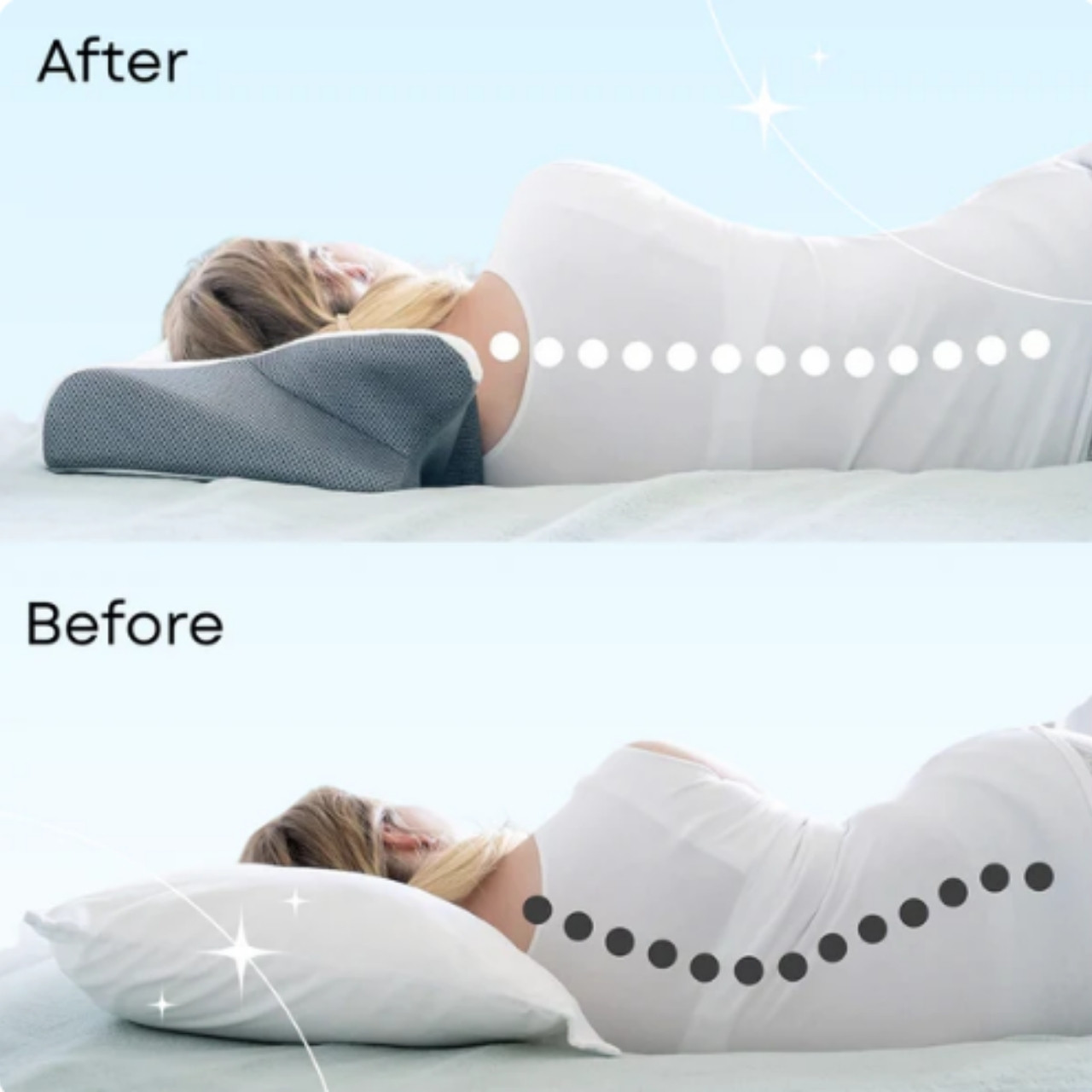 ButterflyPillow, ergonomikus memóriahabos párna - Image 3