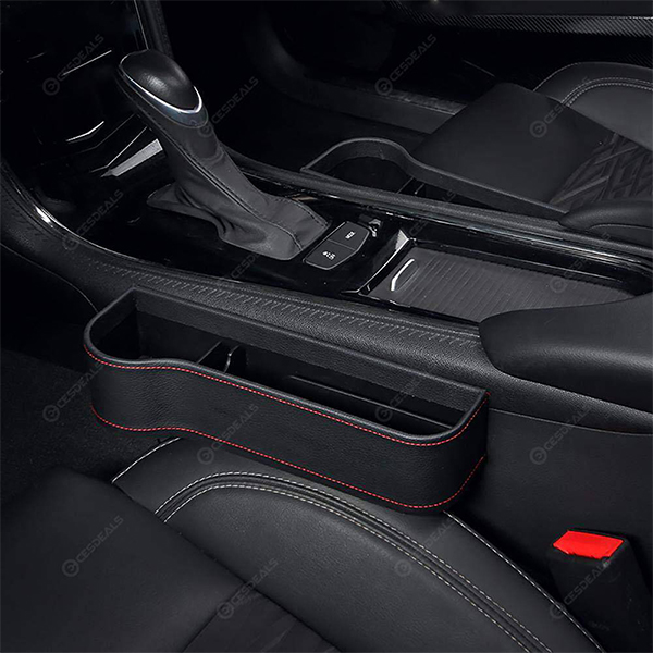 CarBox, 2 részes innovatív autóülés tároló, biztonságosan elhelyezve közvetlenül az ülés mellett - Image 2