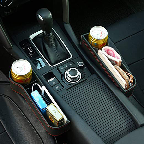 CarBox, 2 részes innovatív autóülés tároló, biztonságosan elhelyezve közvetlenül az ülés mellett - Image 3
