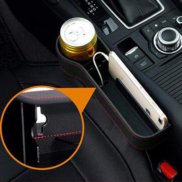 CarBox, 2 részes innovatív autóülés tároló, biztonságosan elhelyezve közvetlenül az ülés mellett - Image 4