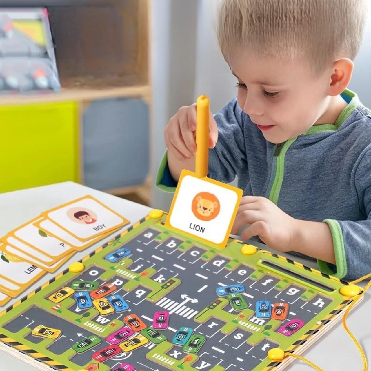 Betűk, színek és memória mozgásban