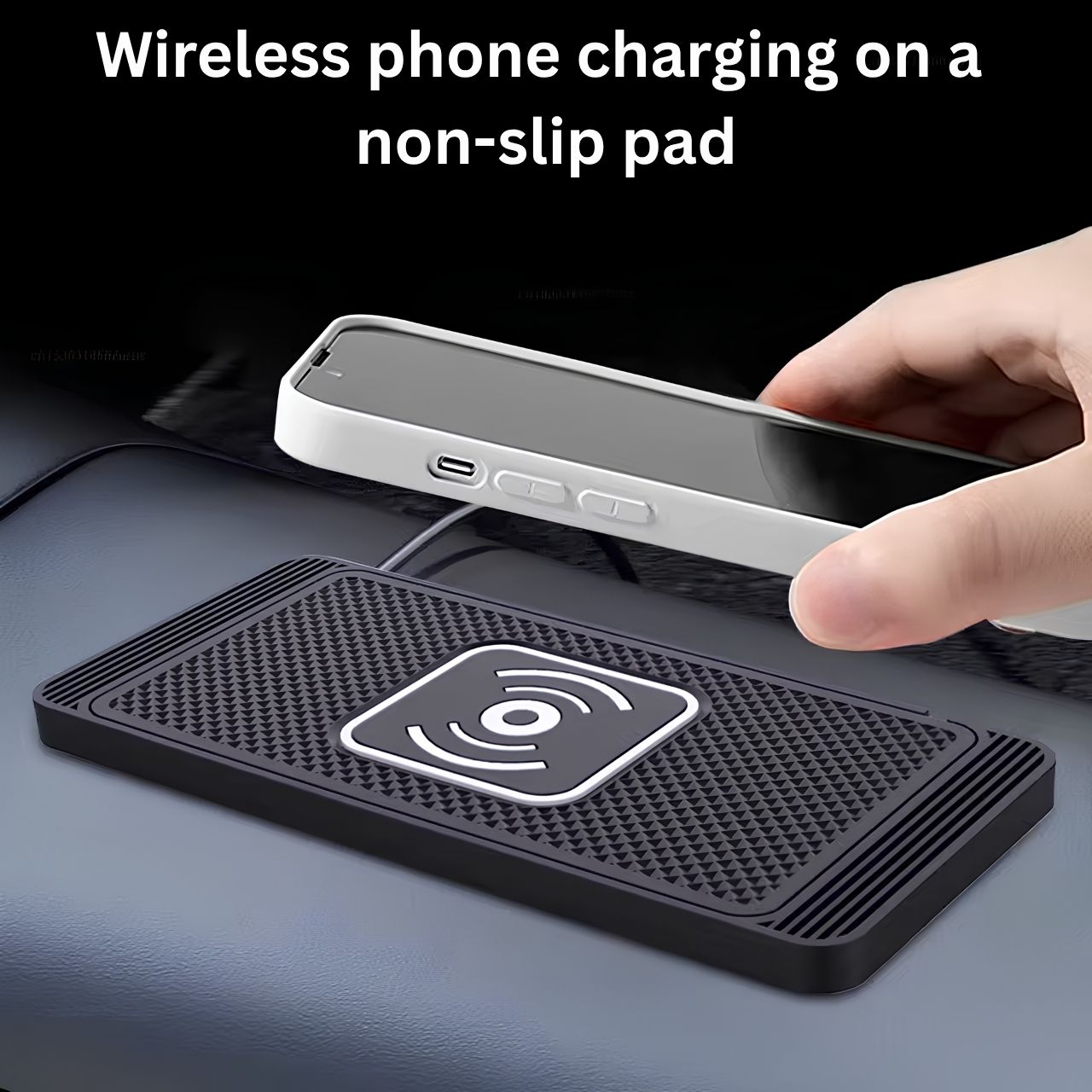 Vezeték nélküli töltőpad telefonokhoz, CarPad - Image 1