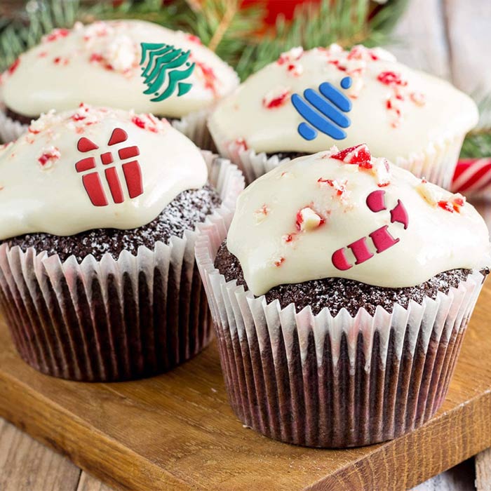 ChristmasNozzles, egy készlet sütemények és egyéb desszertek ünnepi díszítéséhez - Image 10