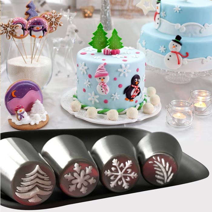 Akár 15 különböző ünnepi motívum torták, sütemények, muffinok díszítéséhez...
