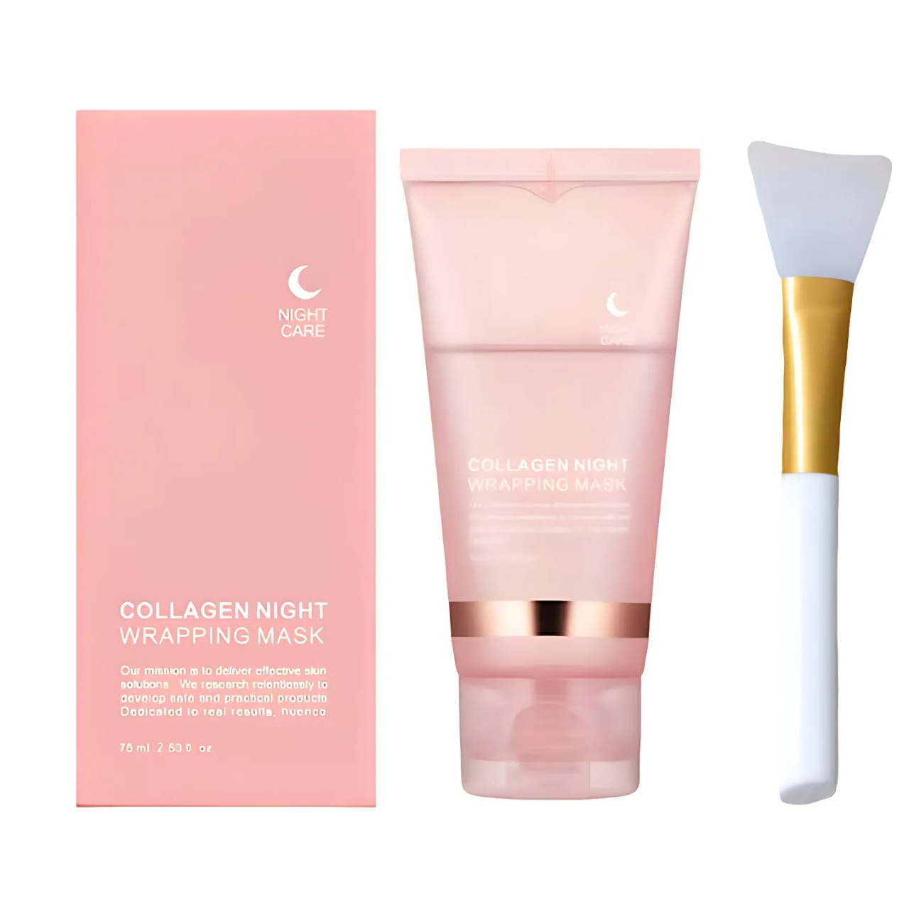 CollagenMask, kollagénes éjszakai arcpakolás peel-off hatással (1+1 INGYENES ) - Image 12