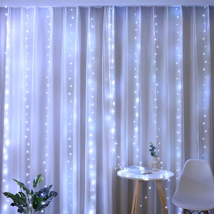 ColorfulCurtain, fényfüggöny 300 darab színes LED lámpával - Image 8