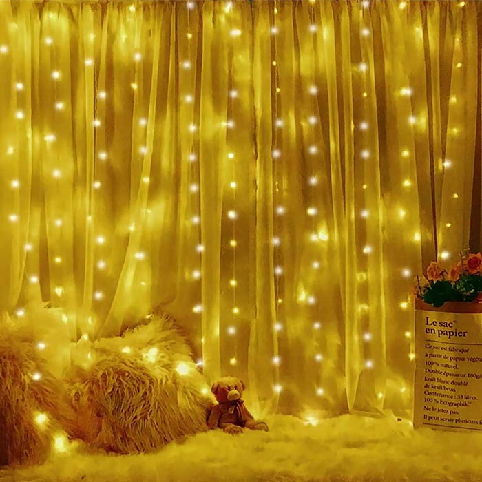 ColorfulCurtain, fényfüggöny 300 darab színes LED lámpával - Image 10