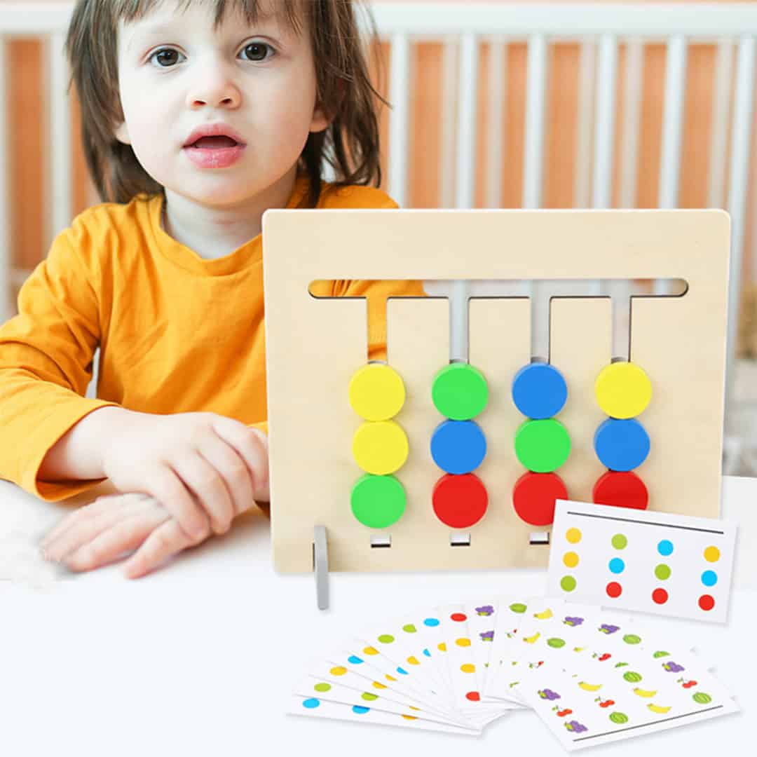CombinationGame, logikai gondolkodást fejlesztő fa kirakó (36 feladat) - Image 3