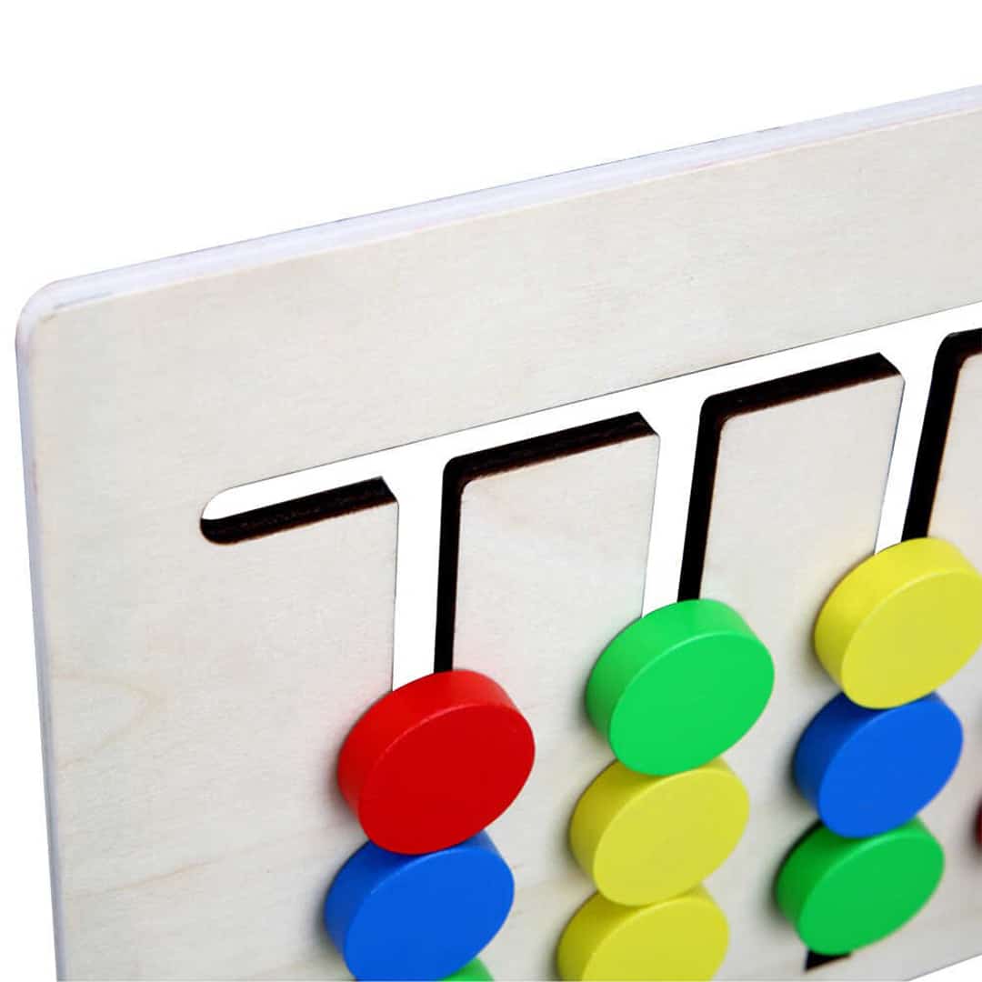 CombinationGame, logikai gondolkodást fejlesztő fa kirakó (36 feladat) - Image 6
