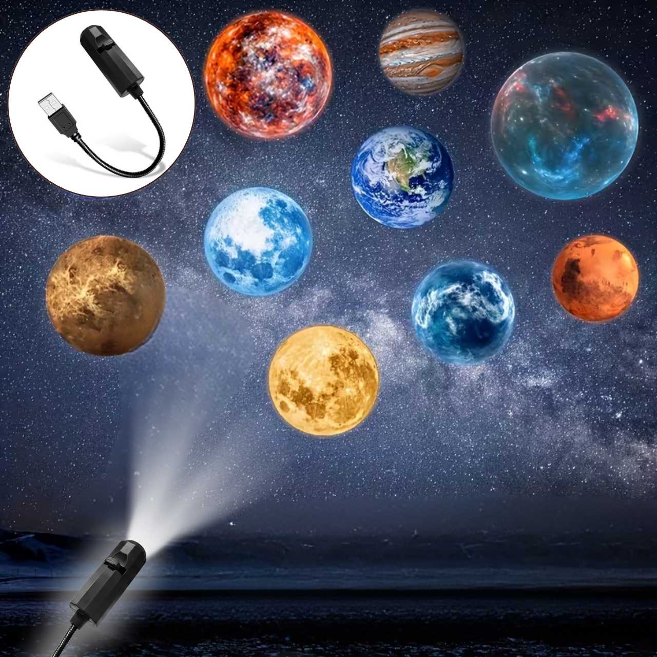 Projektor éjjeli fény, CosmoLight - Image 3