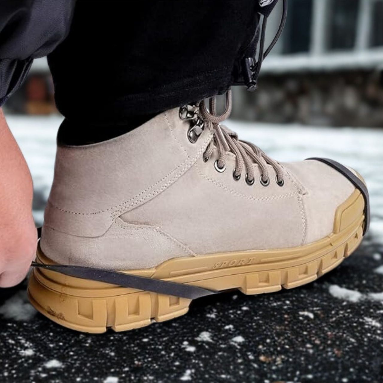 Crampons, univerzális cipőtüske a biztonságos tapadásért (2 db) - Image 16