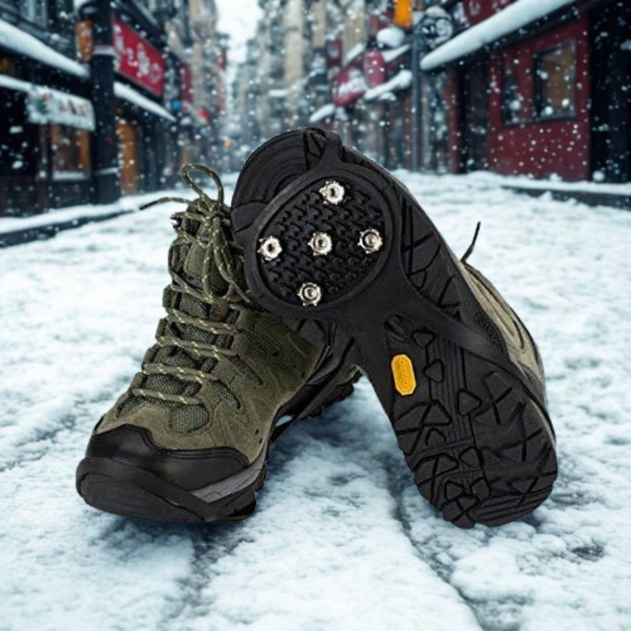 Crampons, univerzális cipőtüske a biztonságos tapadásért (2 db) - Image 18