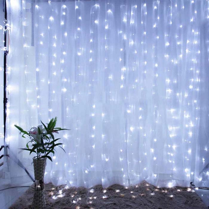 CurtainLED, LEDlámpás fényfüggöny (300 darab izzó, 3x3m) - Image 14