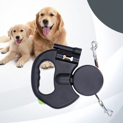 DDR-TST, Kétfejű kutyapóráz FlexiPaws - Image 3