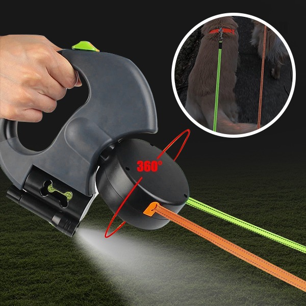 DDR-TST, Kétfejű kutyapóráz FlexiPaws - Image 7